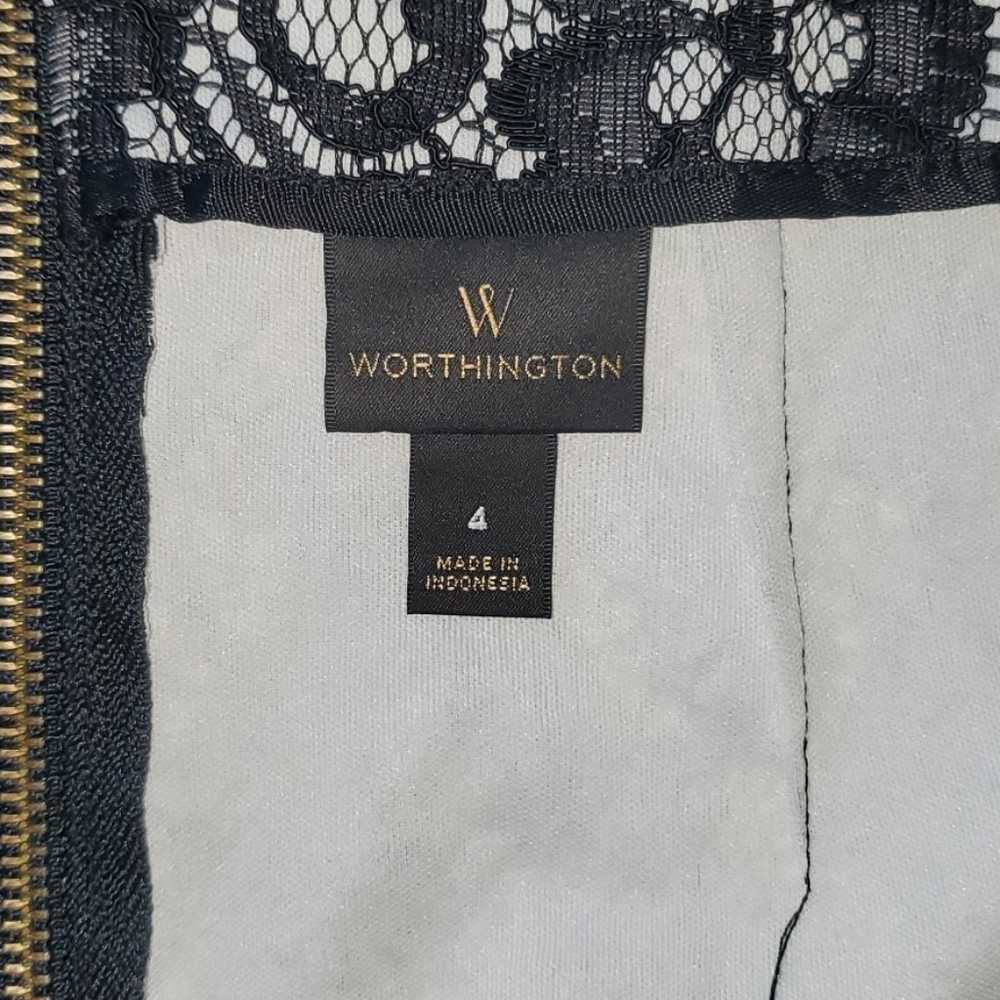New Gorgeous lace pencil skirt, size 4 - Picture 5 of 7